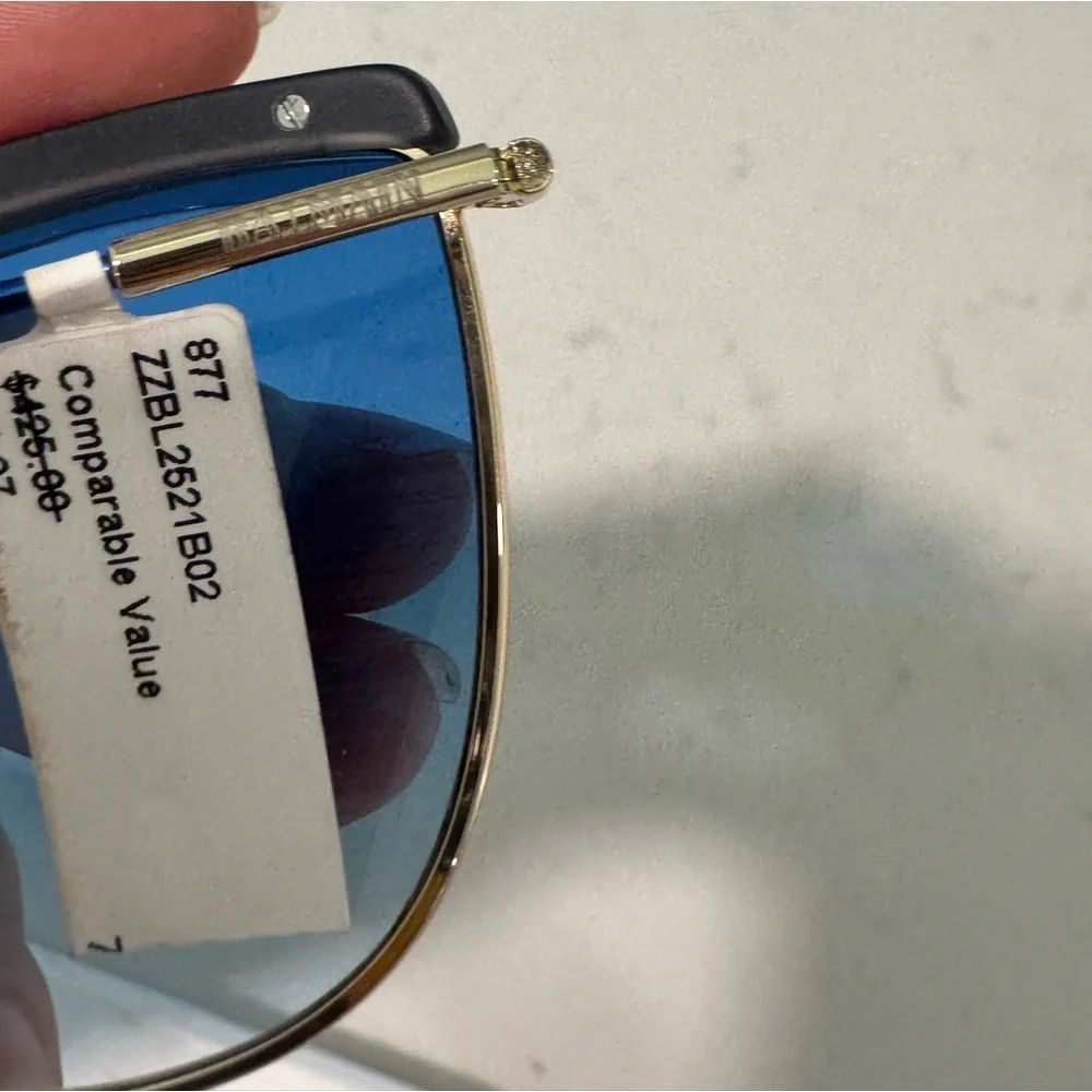 ONE DAY SALE✨ BALMAIN unisex Gold and Blue Sunglasses